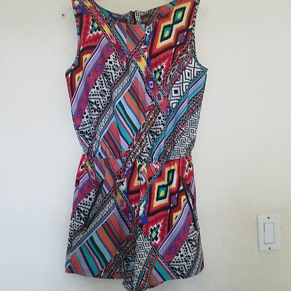 Multiprint Romper (W. POCKETS!)